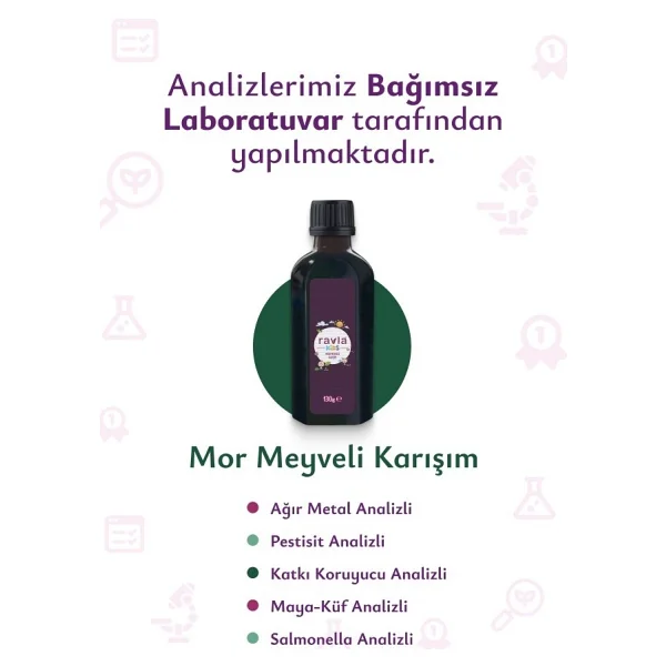 Ravla Mor Meyveli Karışım - 130g - 130 Gr - Görsel 7