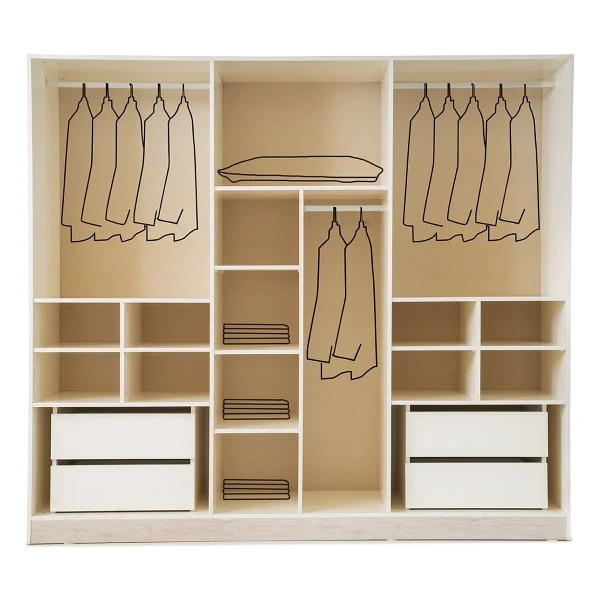Zen Mdf Bazalı Yatak Odası Takımı - Aytaşı - Görsel 5