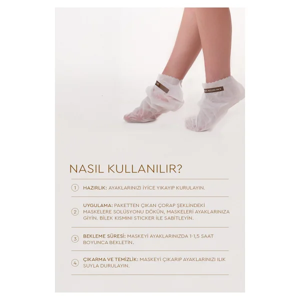Mjcare Miracle Çorap Tipi Ayak Peeling Maskesi - Görsel 3