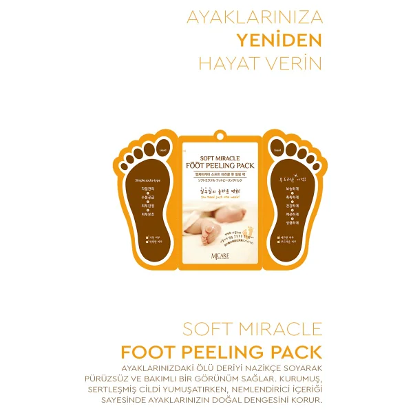 Mjcare Miracle Çorap Tipi Ayak Peeling Maskesi - Görsel 5