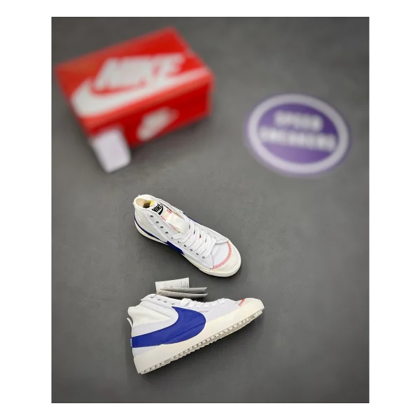 Nike Blazer Mid 77 Jumbo Dd3111-100 Beyaz-Siyah Erkek Spor Ayakkabı - Görsel 5