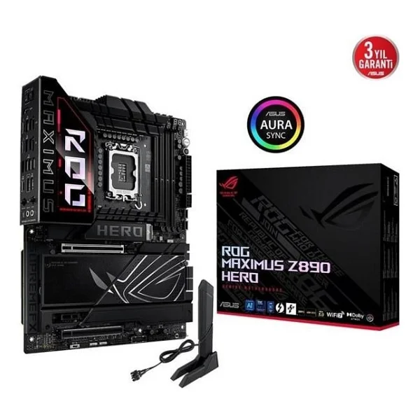Asus Rog Maximus Z890 Hero Intel Lga1851 DDR5 Atx Anakart - Görsel 6