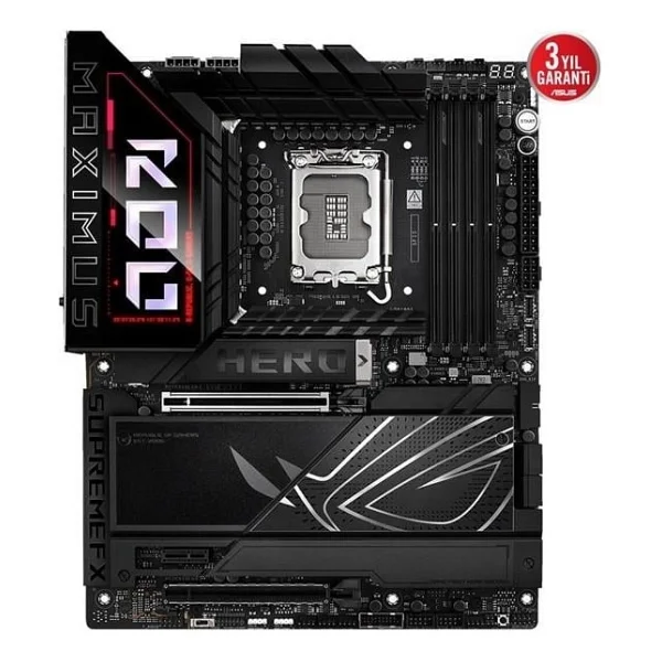 Asus Rog Maximus Z890 Hero Intel Lga1851 DDR5 Atx Anakart - Görsel 2