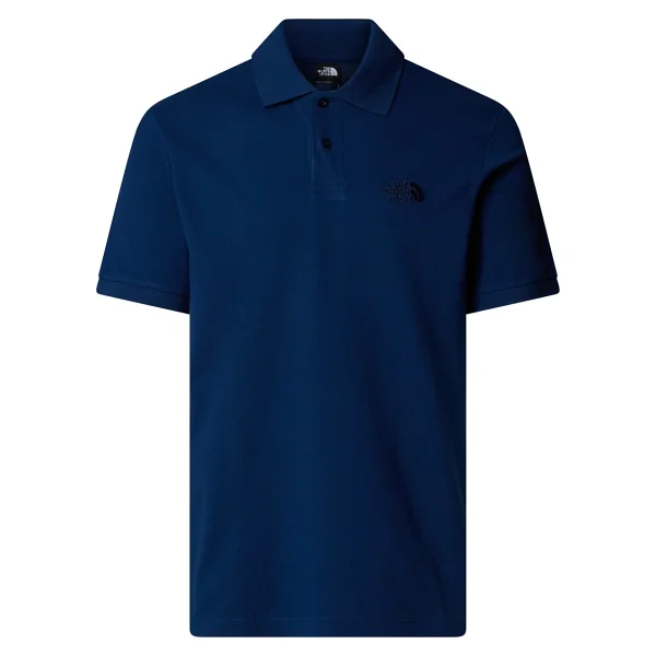The North Face Essential Regular Nf0a8c1pd1r1 Mavi Kısa Kollu Polo Yaka Erkek Tişört - Görsel 6