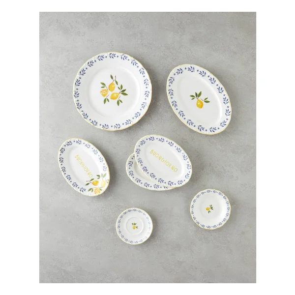 English Home Lemony 20 Parça 6 Kişilik Kahvaltı Takımı - Görsel 2