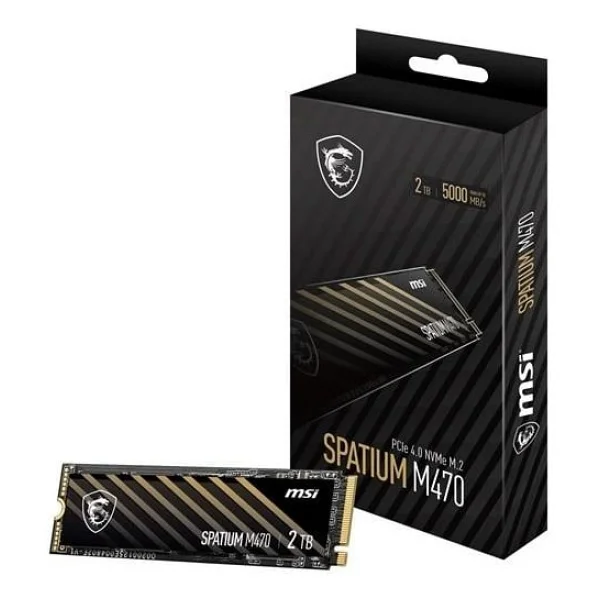 Msı Spatium M470 Pro Pcı-Express 4.0 2 TB M.2 SSD - Görsel 4