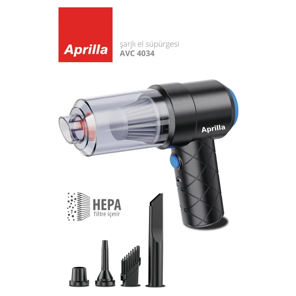 Aprilla Avc-4034 Şarjlı Araç Süpürgesi - Görsel 3
