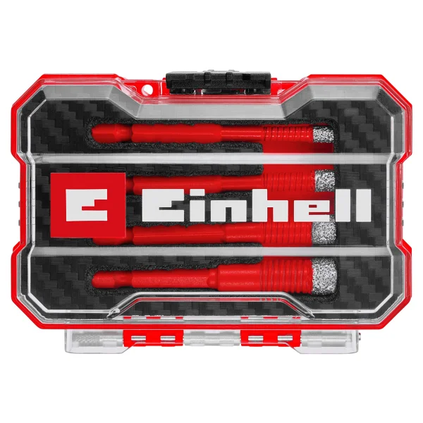 Einhell XS-Case 49500404 4 Parça Elmas Fayans Matkap Ucu Seti - Görsel 10