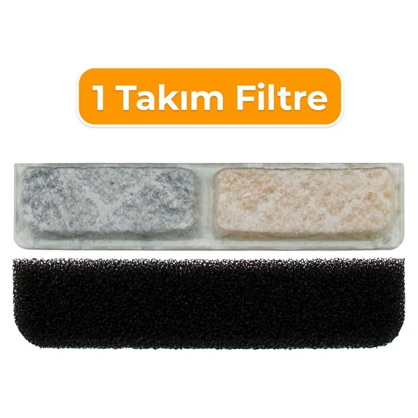 Gobypet Sensörlü Otomatik Kedi Su Sebili Ile Uyumlu Yedek Filtre 4'lü Paket - Siyah - Görsel 2