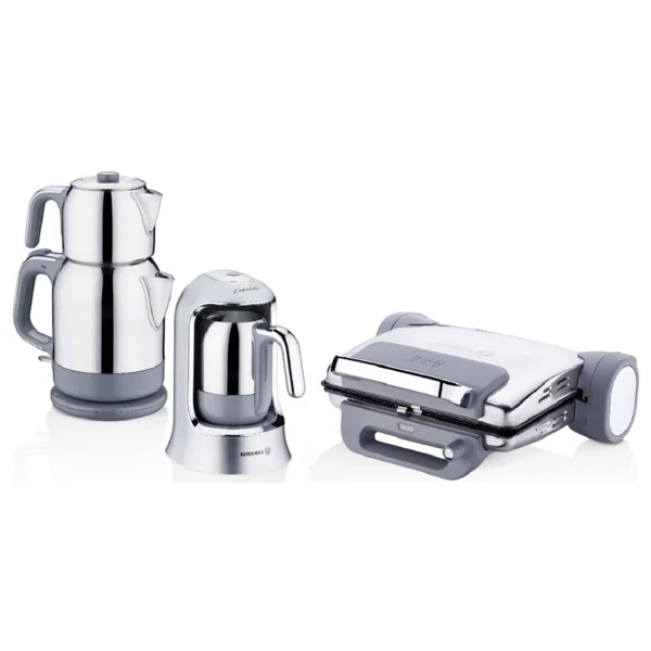 Korkmaz A1858 Inox 7 Parça Elektronik Çeyiz Seti - Görsel 3