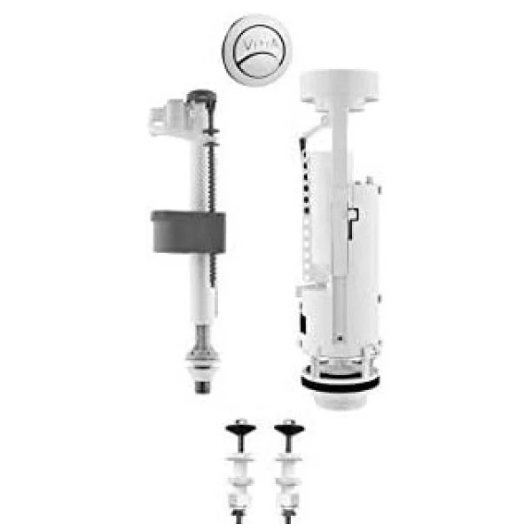 Vitra 330b4210 Plus 2.5/4 Lt Alttan Su Girişli Rezervuar İç Takım - Görsel 2