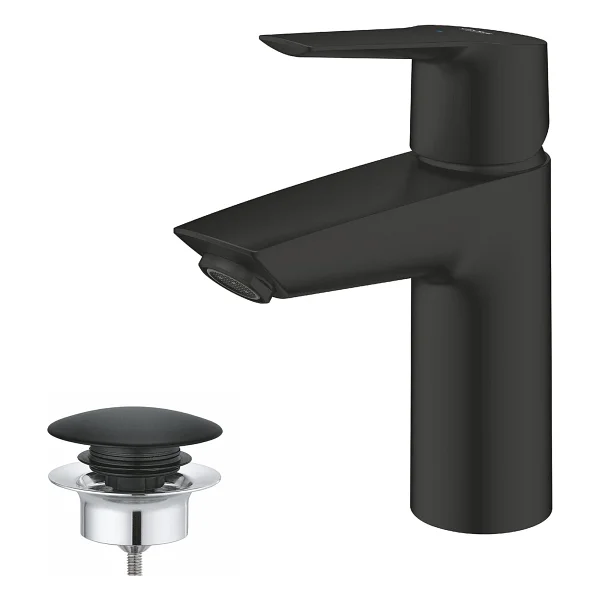 Grohe Start S 235512432 Mat Siyah Tek Kollu Lavabo Bataryası