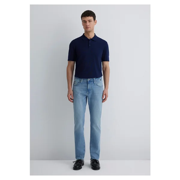 Mavi Marcus Mavi Black 00351-89346 Indigo Mavisi Erkek Straight Jean - Görsel 4