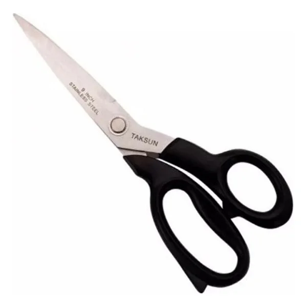 Taksun Gl120 Kumaş Terzi Makası Plastik Saplı 23 Cm 9"İnç - Siyah - Görsel 6