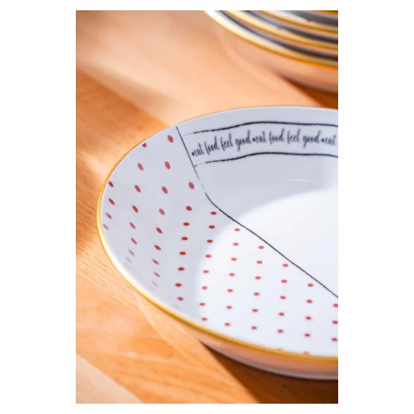 Acar Feel Good 20 Cm 6'lı Yemek Tabağı - Görsel 4