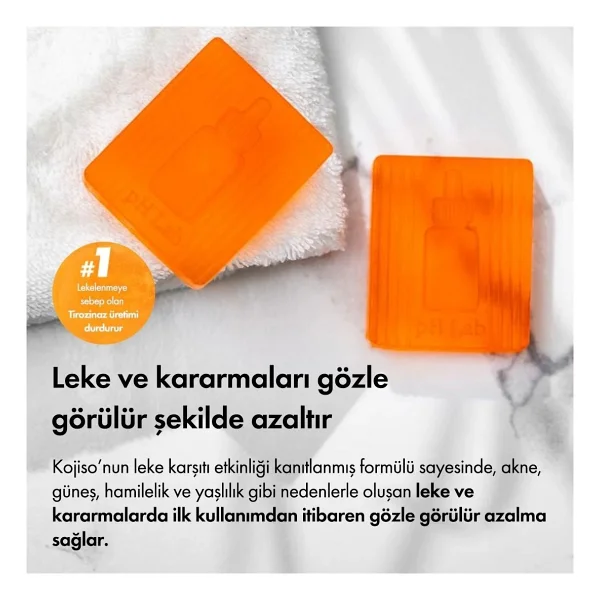 Ph Lab Kojiso Leke Karşıtı 50 Gr Kojic Asit Sabunu - Görsel 6
