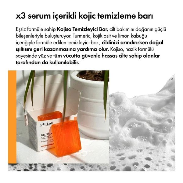 Ph Lab Kojiso Leke Karşıtı 50 Gr Kojic Asit Sabunu - Görsel 2