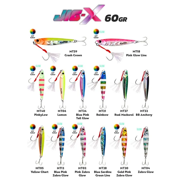 Fujin Jig-X Shore 60 Gr Jig Sahte Balık - Görsel 2