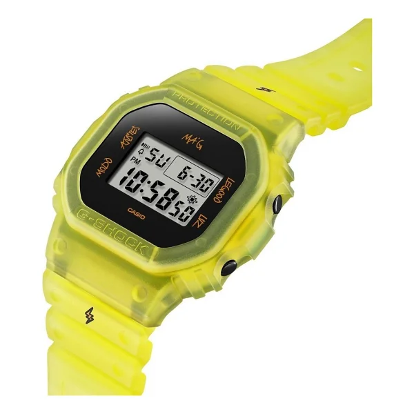 Casio G-Shock Dwe-5600jb-1a9 Sarı-Siyah Erkek Kol Saati - Görsel 7