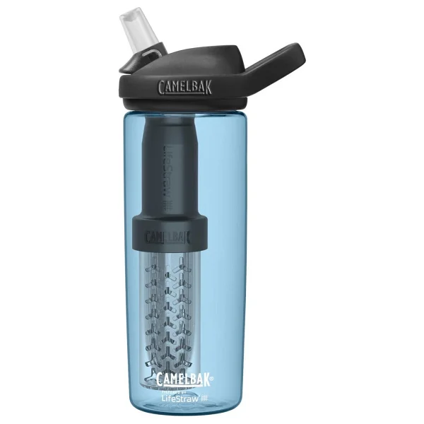 Camelbak Eddy+ Renew Lifestraw 600 Ml Turkuaz Pipetli Tritan Matara - Görsel 2