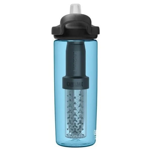 Camelbak Eddy+ Renew Lifestraw 600 Ml Turkuaz Pipetli Tritan Matara - Görsel 3