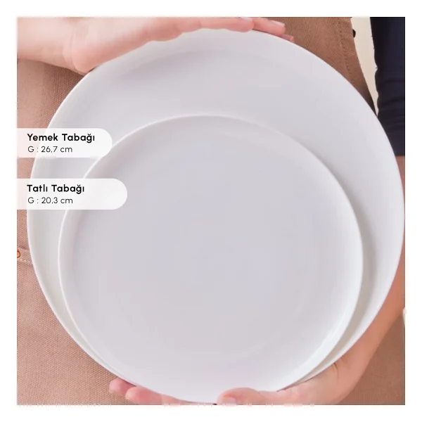 Karaca Earth Collection Clay 55 Parça 12 Kişilik Yemek Takımı - Görsel 7