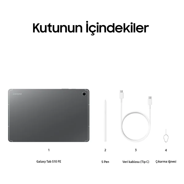 Samsung Galaxy Tab S10 Fe Plus Sm-X620 128 GB 13.1" Tablet - Görsel 7