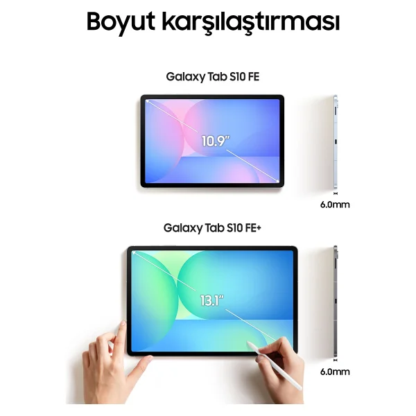 Samsung Galaxy Tab S10 Fe Plus Sm-X620 128 GB 13.1" Tablet - Görsel 6