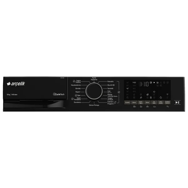 Arçelik 12140 Mx 1400 Devir 12 Kg Çamaşır Makinesi - Görsel 9