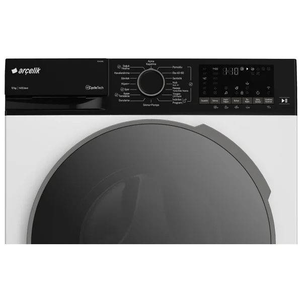 Arçelik 12140 Mx 1400 Devir 12 Kg Çamaşır Makinesi - Görsel 6