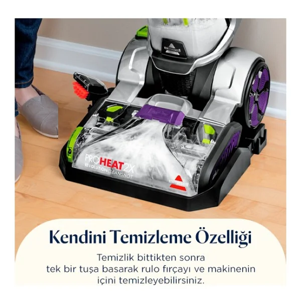 Bissell Proheat 2x Revolution Cleanshot Koltuk Ve Halı Yıkama Makinesi - Görsel 7