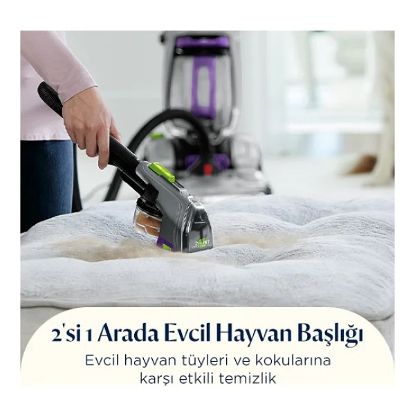 Bissell Proheat 2x Revolution Cleanshot Koltuk Ve Halı Yıkama Makinesi - Görsel 9