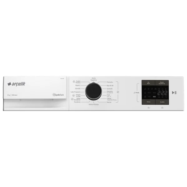 Arçelik 8100 Mx 8 Kg 1000 Devir Çamaşır Makinesi - Görsel 8