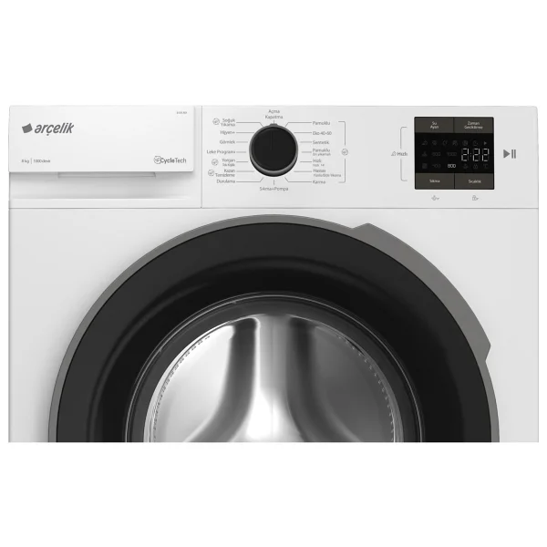 Arçelik 8100 Mx 8 Kg 1000 Devir Çamaşır Makinesi - Görsel 6