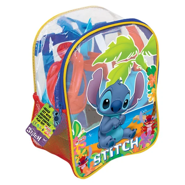 Dede Stitch Resimli Sırt Çantalı Plaj Seti 04063 - Görsel 2