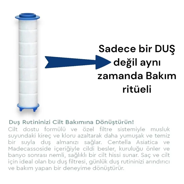 Truva 1 Adet Kireç Önleyici Duş Filtresi - Görsel 7