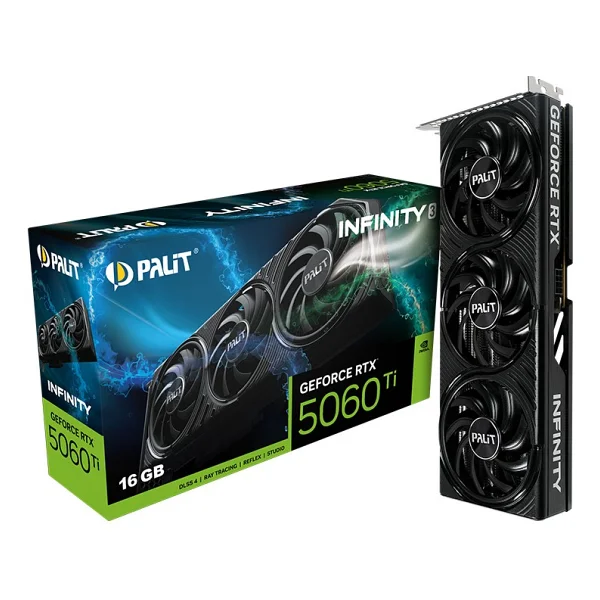 Palit RTX 5060 Tı Infinity 3 Ne7506t019t1-Gb2061s 128 Bit Gddr7 16 GB Ekran Kartı - Görsel 8