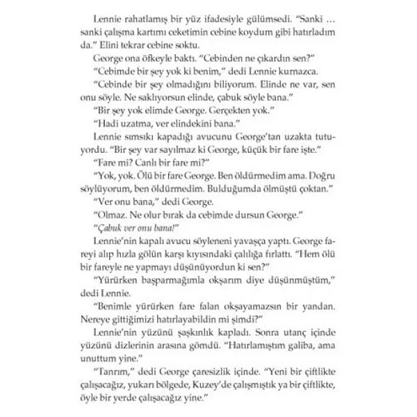 Fareler Ve İnsanlar - John Steinbeck - Görsel 7