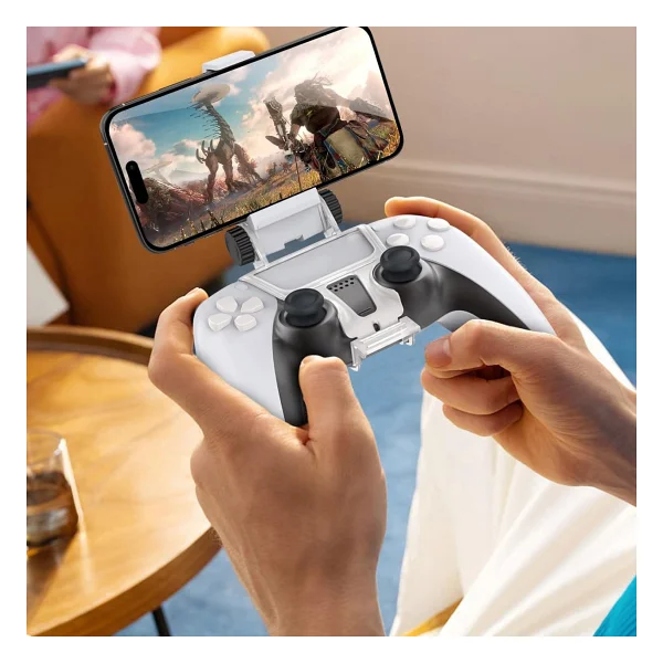 Airstorr PS5 Dualsense Oyun Kolu Android Ve Ios Cep Telefonu, Klıpsı Tutucu - Beyaz - Görsel 3