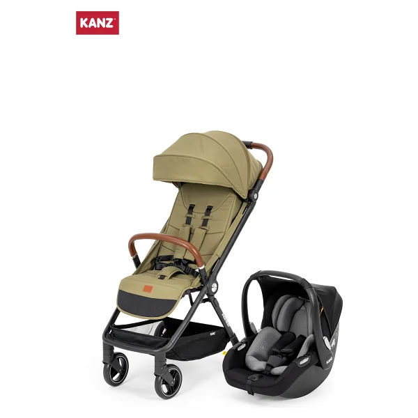 Kanz Instreet Autofold Siyah Travel Sistem Bebek Arabası - Görsel 7