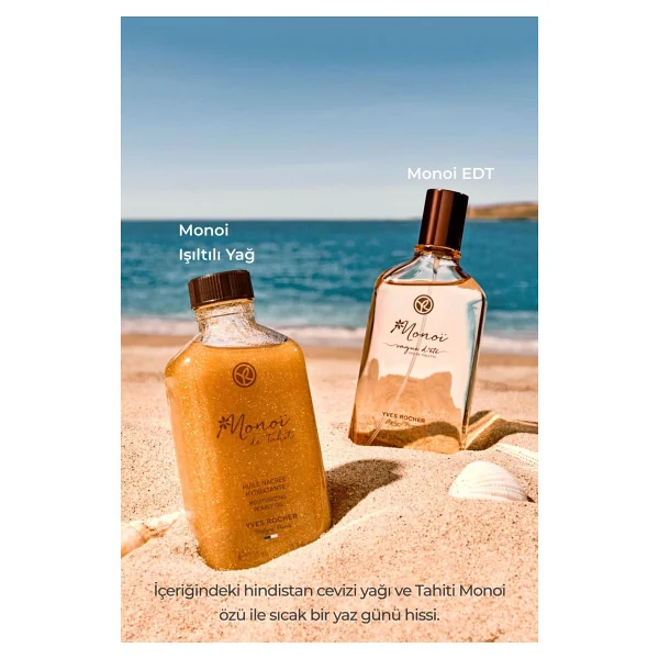 Yves Rocher Monoi Işıltı Veren Saç Ve Vücut Yağı 100 Ml - Görsel 5