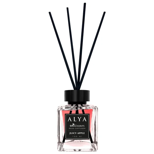 Alya Nature's Scents Juicy Apple Bambu Çubuklu Oda Kokusu- Elma Kokusu - Görsel 4
