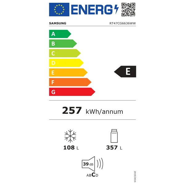 Samsung Rt47cg6636ww Çift Kapılı No Frost Buzdolabı - Görsel 6