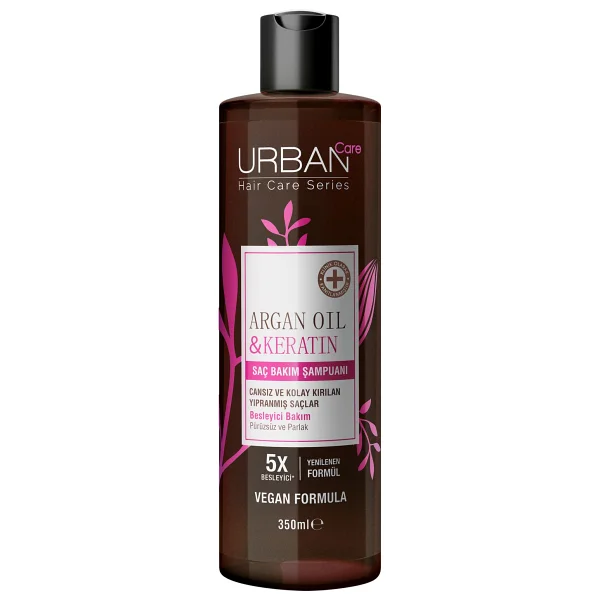 Urban Care Argan Oil & Keratin 350 Ml Sülfatsız Şampuan - Görsel 2