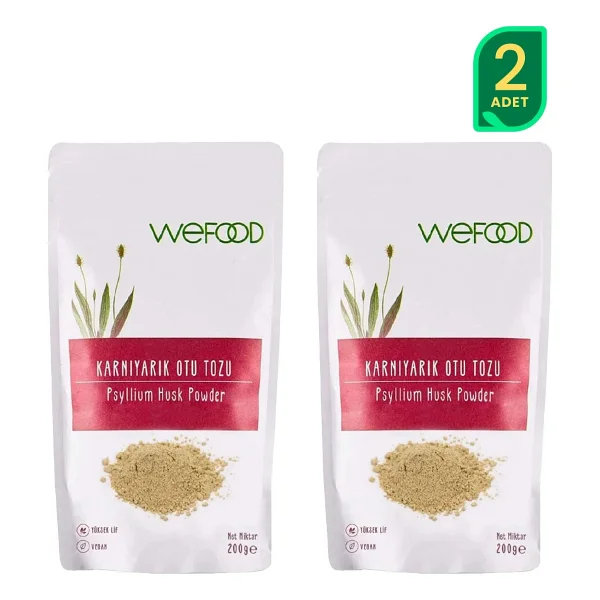 Wefood Karnıyarık Otu Tozu 200 Gr 2'li - Görsel 8