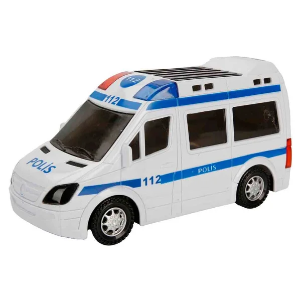 Prestij Oyuncak 112 Kutulu Pilli Işıklı Ambulans - Görsel 5