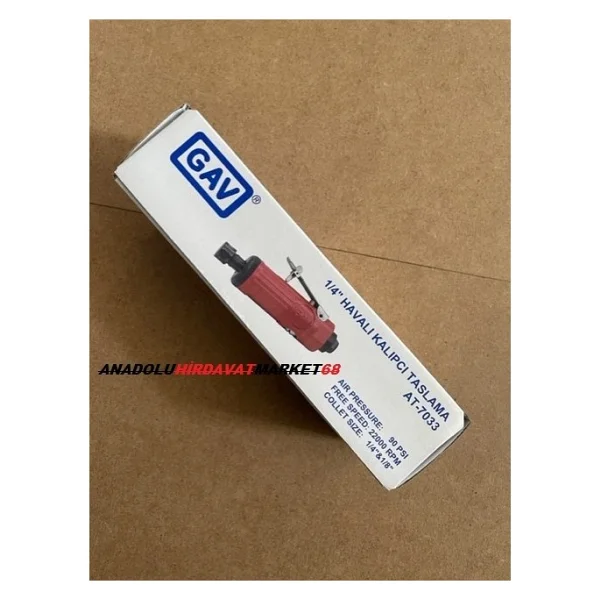 Gav Havalı Gravür Matkap Havalı Kalıpçı Taşlama Vızvız 1/4 Pro - Görsel 2