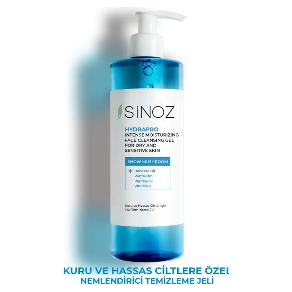 Sinoz Hydrapro 400 Ml Yüz Temizleme Jeli - Görsel 9