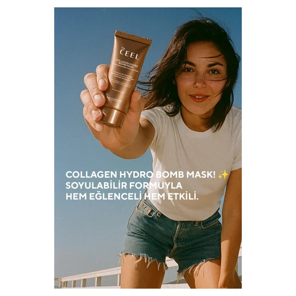 The Ceel Glutatyon & Yeşil Çay 50 Ml Kolajen Yüz Maskesi - Görsel 4