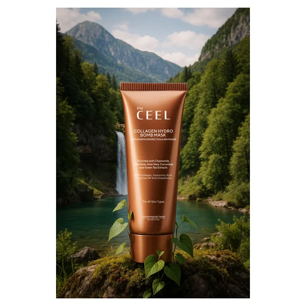 The Ceel Glutatyon & Yeşil Çay 50 Ml Kolajen Yüz Maskesi - Görsel 8